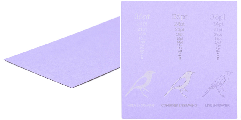 Cardstock Paper 13 - Lilac Sheet