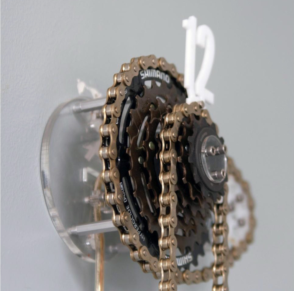 Needlessly Complex 4 – Exposed Gear Bike Chain Clock - Lotsa Cogs