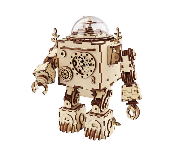 Sell On Etsy - Craftismo Wood Puzzle Robot