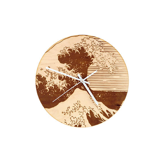 Laser Cut Products 03 -RockwoodArtShop Wave Clock