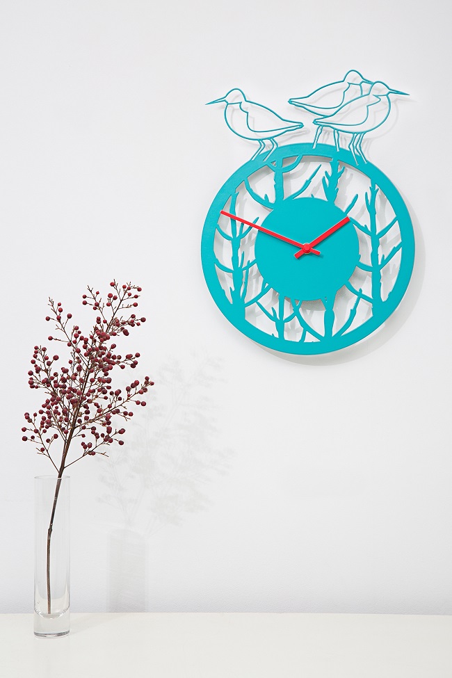 Laser Cut Products 14 - Max Cairns Redshank And Samphire Clock