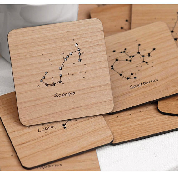 Laser Cut Products 25 - StylineDesigns Celestial Coasters