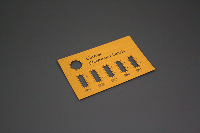 Acrylic Stickers NZ 5 - Electronics Enclosures Label