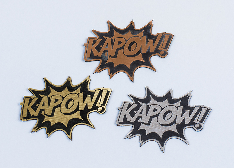 USA Acrylic Stickers 2 - Kapow