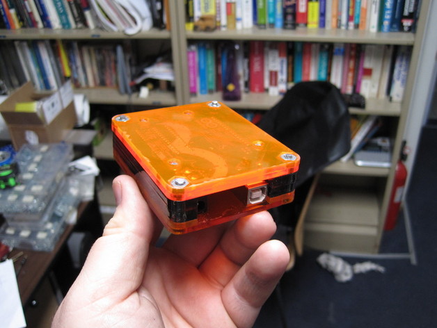 Arduino Guide - Orange Acrylic Hardcase
