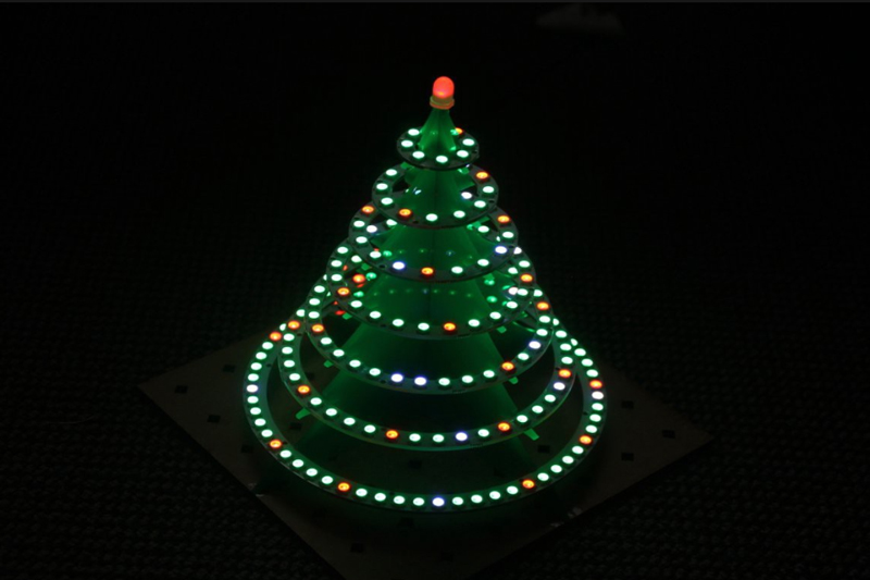 Holiday Deadlines - Illuminated Christmas Tree 1