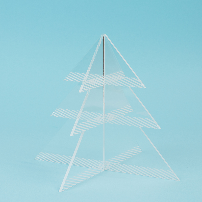 Recycled Acrylic 14 - Clear Christmas Tree