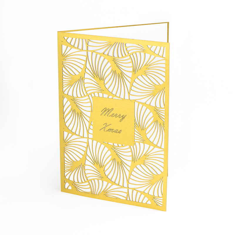 NZ Cardstock Paper 5 - Gold Greeting Card