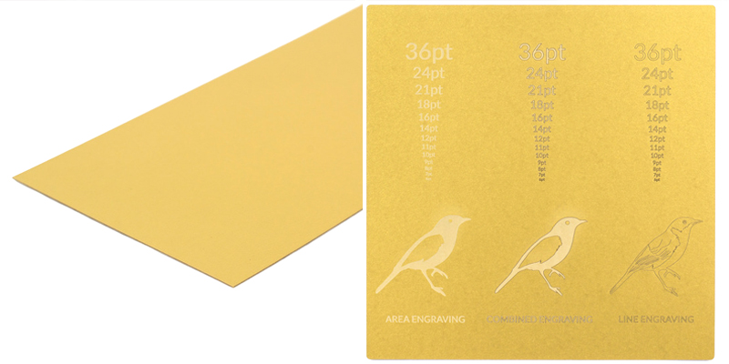 NZ Cardstock Paper 7 - Gold Sheet