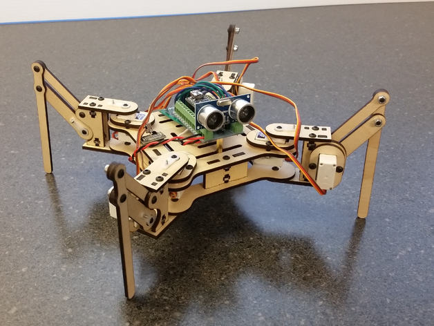 Building A Robot - mePed Quadruped Robot