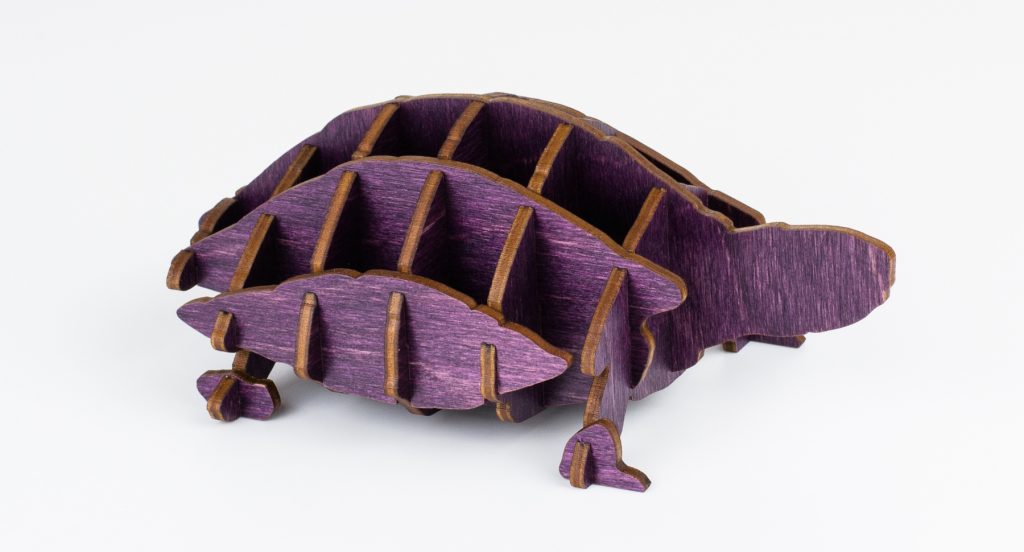 Colored Plywood 10 - Plum Turtle