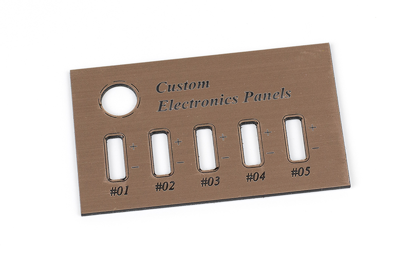 Two-Color Acrylic 2 - Electronics Panel