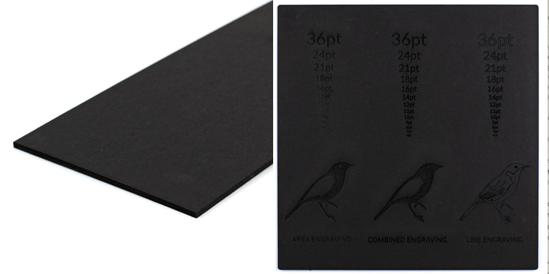 Matboard 8 - Black Sheet