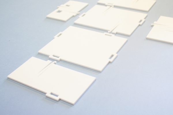 Matte White Acrylic 1 - Laser Cut Parts