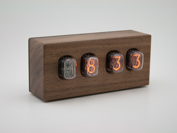 Tungsten Customs Nixie Clock 2 - Noir Left