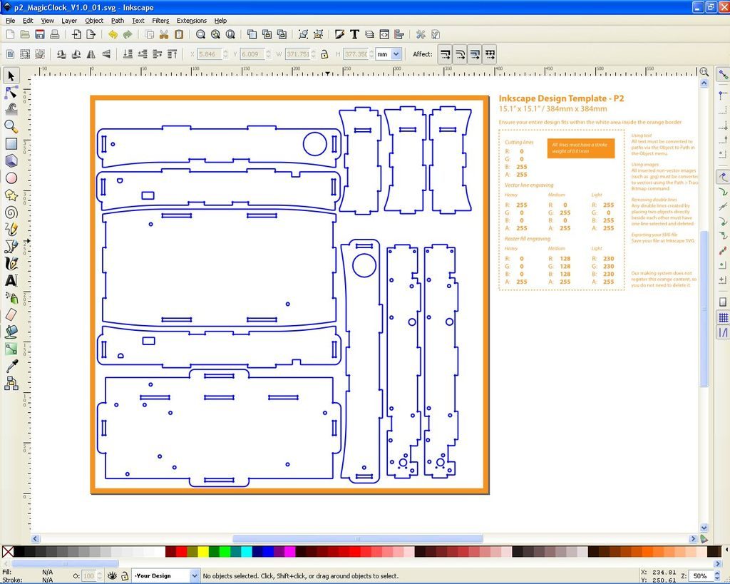 MagiClock 3 - Laser Cutting Files