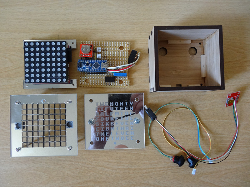 Mark Wilson 5 - Word Clock Components