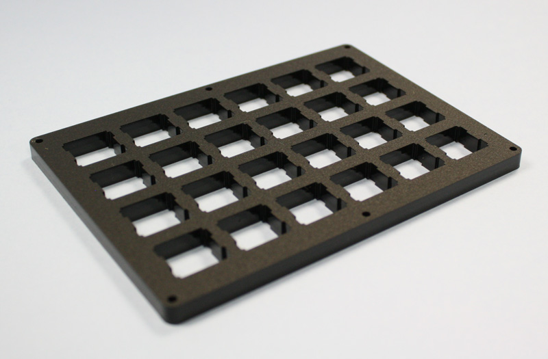 Matte Black Acrylic 3 - Keyboard