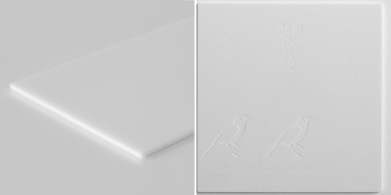 White Acrylic 4 - 1-5mm Sheet