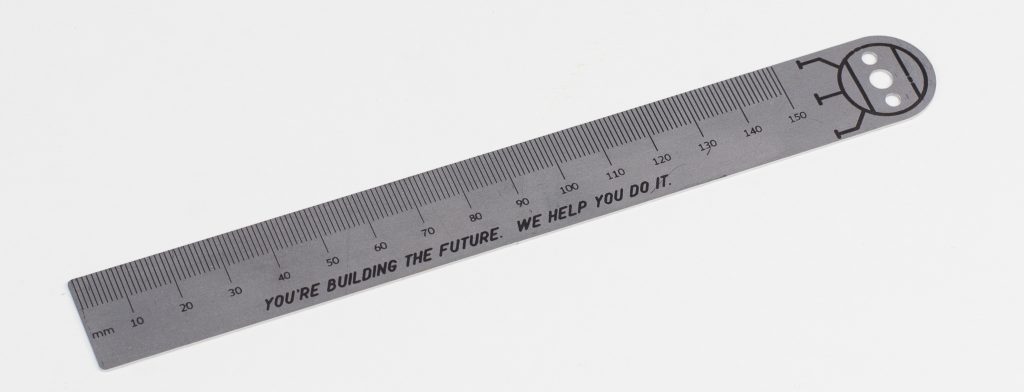 Ponoko Laser Cut Metals 2 - Ruler