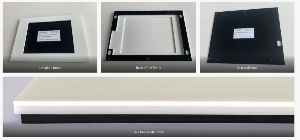 Vivisys Wall Mounted iPad Frames 5 - Construction Collage