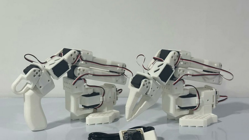 Hugging Face Releases A 3D-printed Robotic Arm Starting At $100